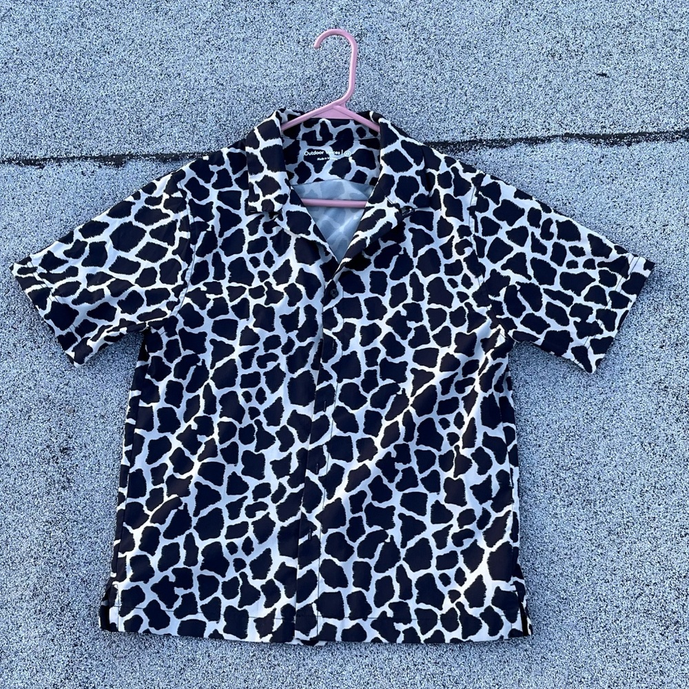 Button Up Collared Shirt